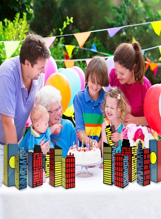 MUNILAIL 12 Pcs Hero Party Favor Boxes Super Theme Treat Boxes City Gift Boxes Candy Goodies Boxes for Boys Girls Birthday Party Decorations Supplies - Image 5